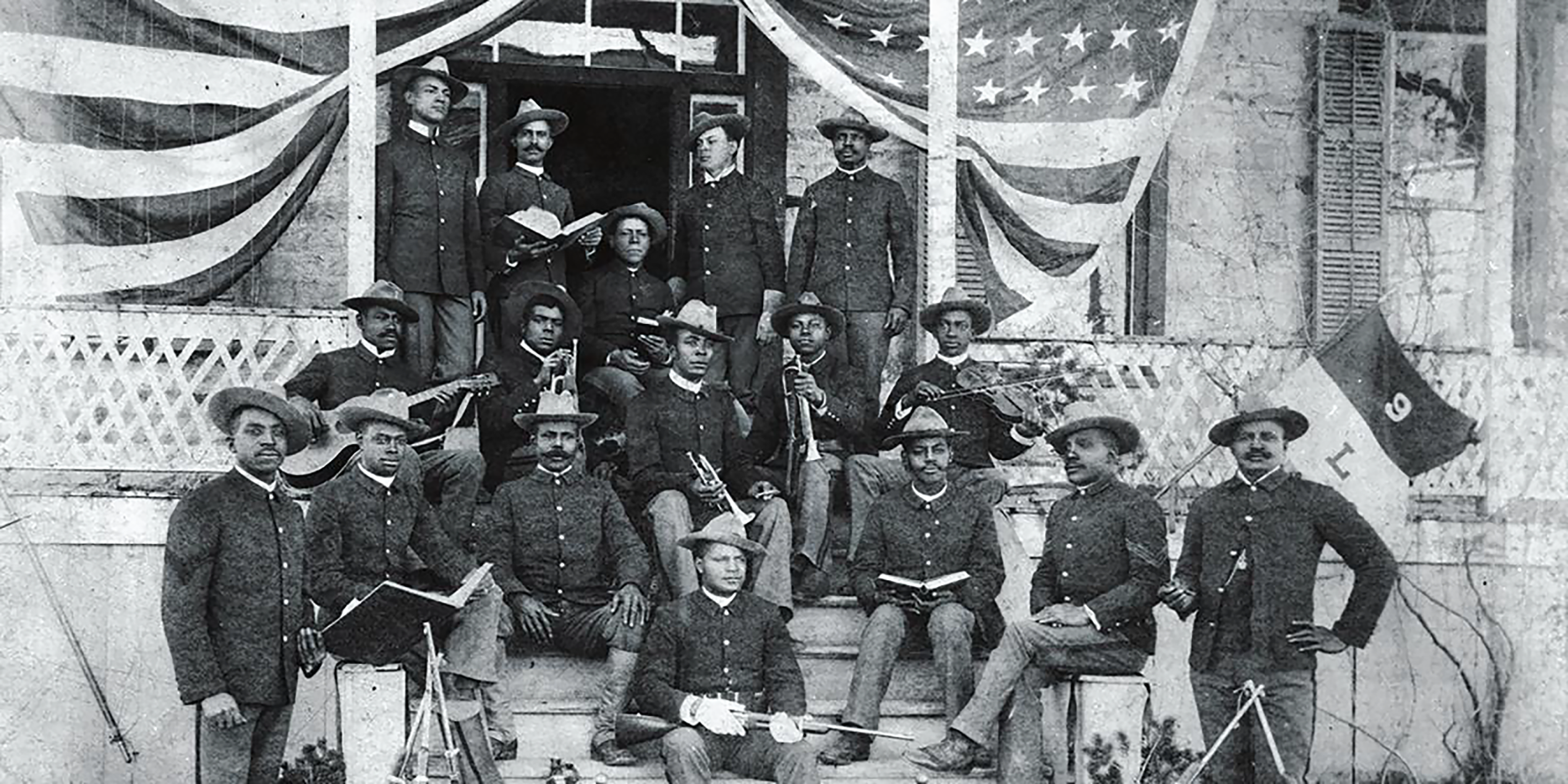 Group of Buffalo Soldiers